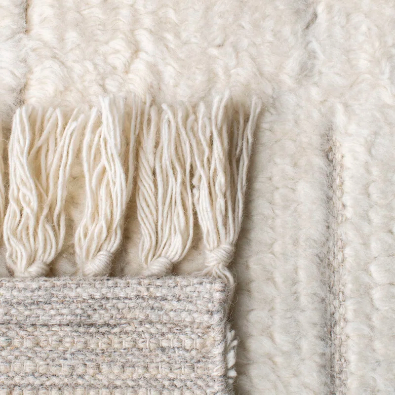 Dakota Fields Casablanca Hand Woven Wool Rug