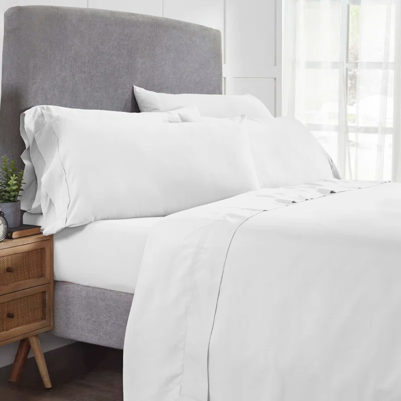 Modern Threads Modern Threads  Silky Soft Microfiber Wrinkle Free Sheets Luxurious Microfiber Bed Sheets