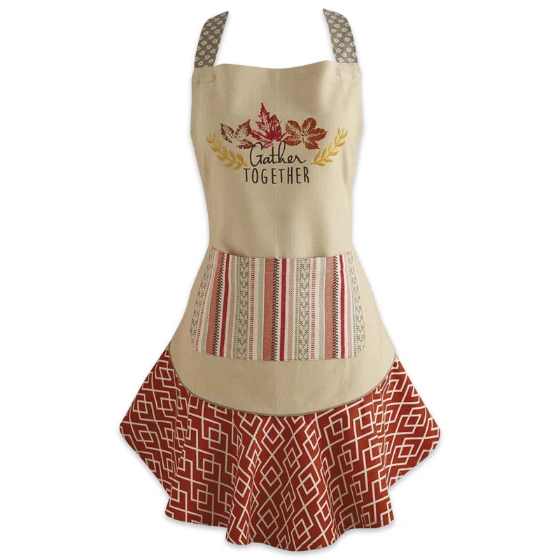 The Holiday Aisle® Thanksgiving Bib Apron
