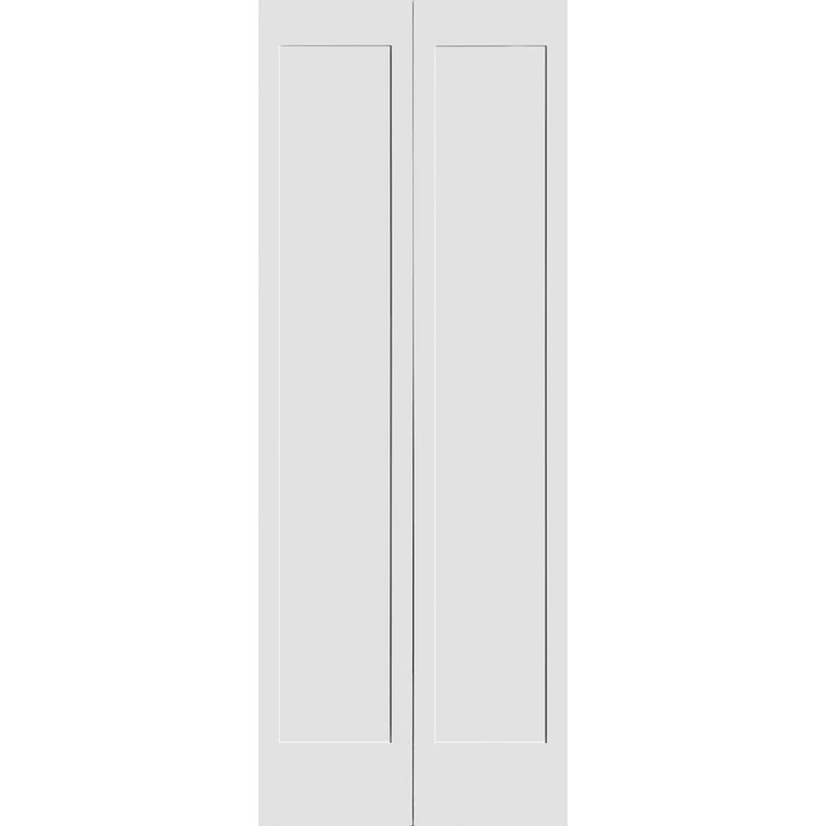 Trimlite Primed 1 Panel Shaker Bi-Fold Door