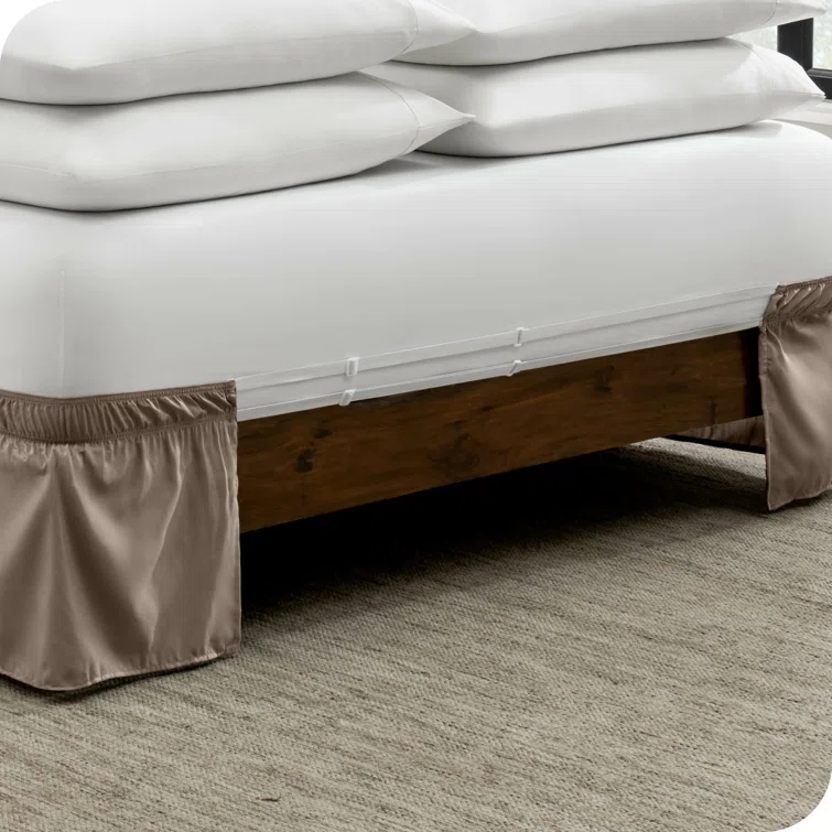 Bare Home Ruffled Wrap Around Bed Skirt