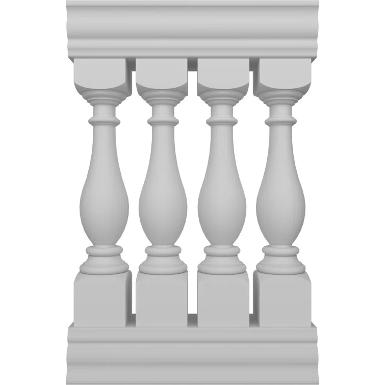 Ekena Millwork Legacy White Porch And Stair Railings