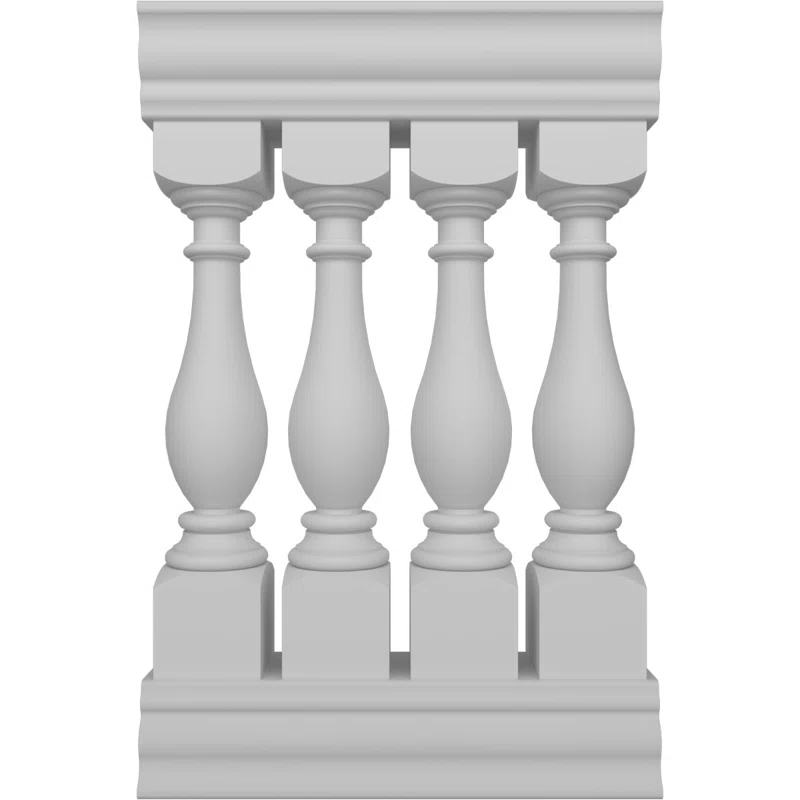 Ekena Millwork Legacy White Porch And Stair Railings