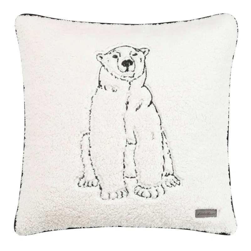 Eddie Bauer Eddie Bauer Cozy Polar Bear Throw Pillow