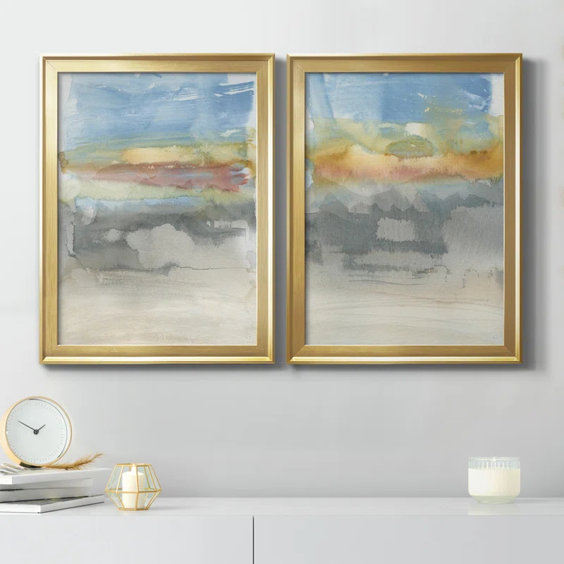 " High Desert Sunset I " 2 - Pieces (Set of 2)