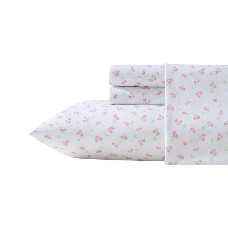 Laura Ashley Laura Ashley Kids Cozy Printed Sheet Sets