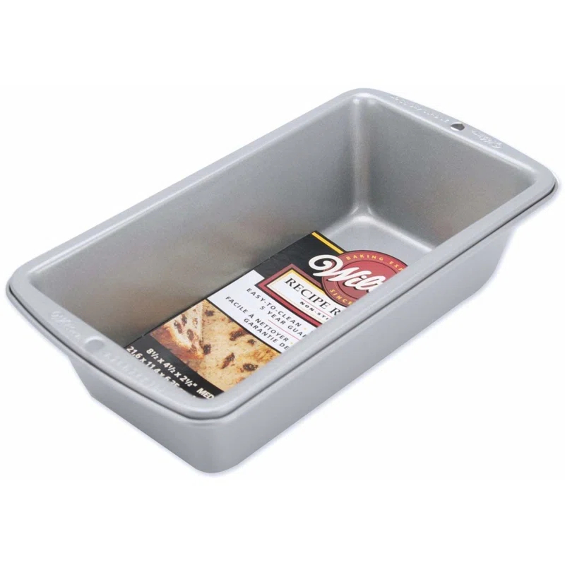 Wilton Wilton 191003159 Recipe Right Non-Stick Medium Loaf Pan, Silver