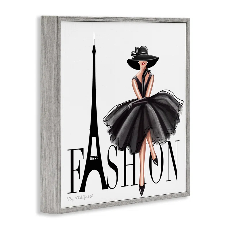 Stupell Industries Parisian Fashion - Graphic Art