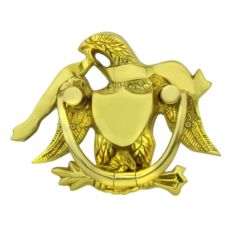 The Renovators Supply Inc. Renovators Supply Manufacturing Door Knockers for Front Door 5 1/4 in. Eagle Shaped