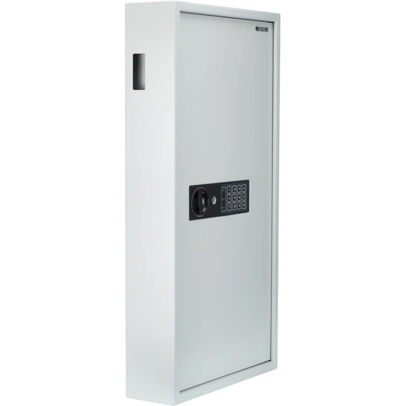 Barska 180 KEYS KEYPAD WALL KEY SAFE WHITE