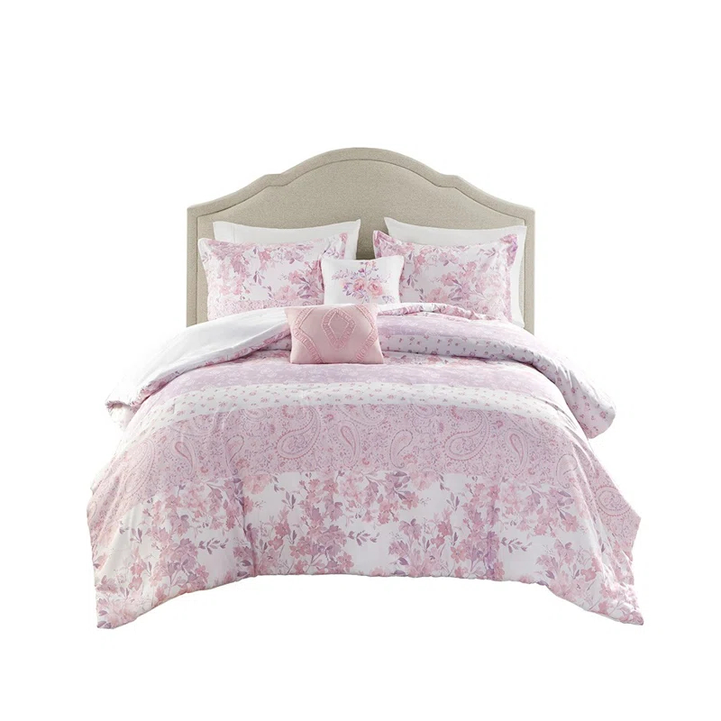 Intelligent Design Floral Paisley Comforter Set