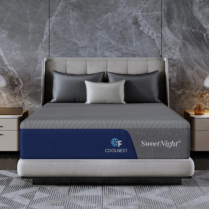 Sweet Medium Coolnest Gel Memory Foam Mattress With CertiPUR-US and ACA Certified
