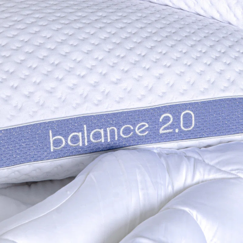 Bedgear Balance Performance Pillow - Medium - Moisture Wicking - All Sleep Positions