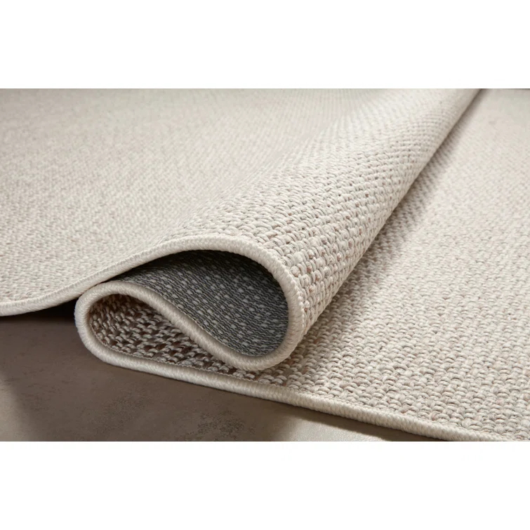 Amber Lewis x Loloi Amber Lewis x Loloi Malibu Ivory / Dove Indoor / Outdoor Area Rug