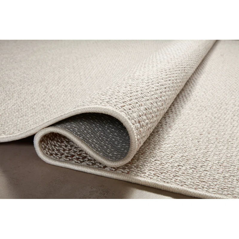 Amber Lewis x Loloi Amber Lewis x Loloi Malibu Ivory / Dove Indoor / Outdoor Area Rug