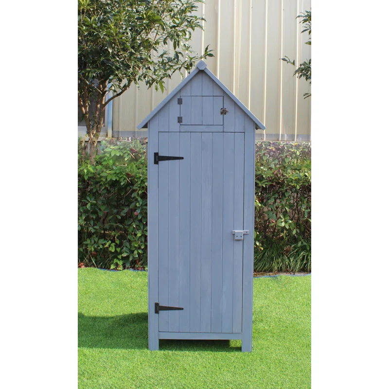 Hanover 2 ft. 5 in. W x 2 ft D Solid Wood Storage Shed
