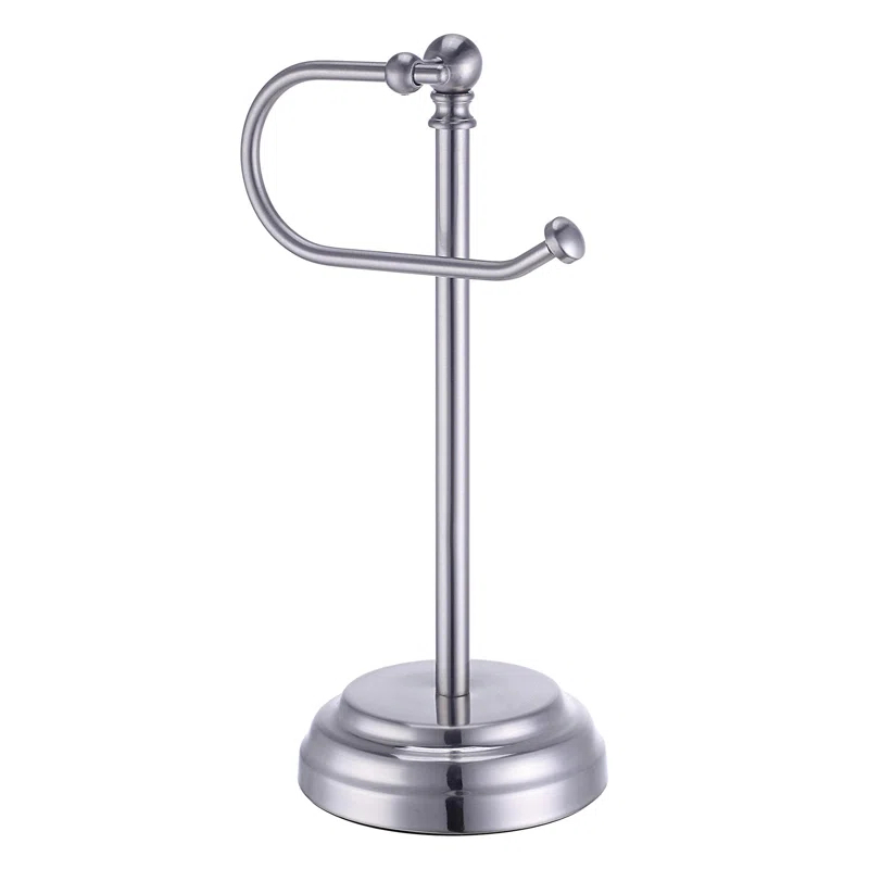 SunnyPoint WF-0K-JOC0-XLSW Heavy Weight Classic Decorative Metal Fingertip Towel Holder Stand