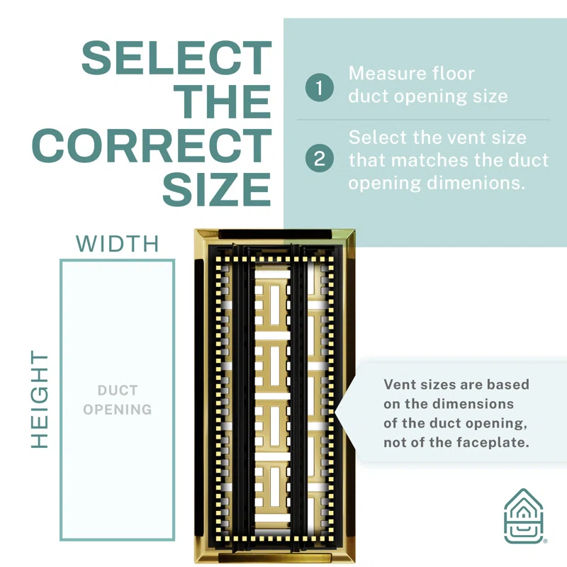 Home Intuition Basketweave Floor Vent Cover Register With Mesh Net