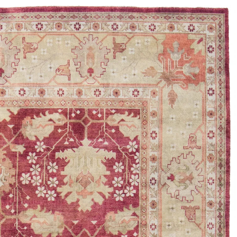 Safavieh Oushak Hand Knotted Wool Oriental Rug