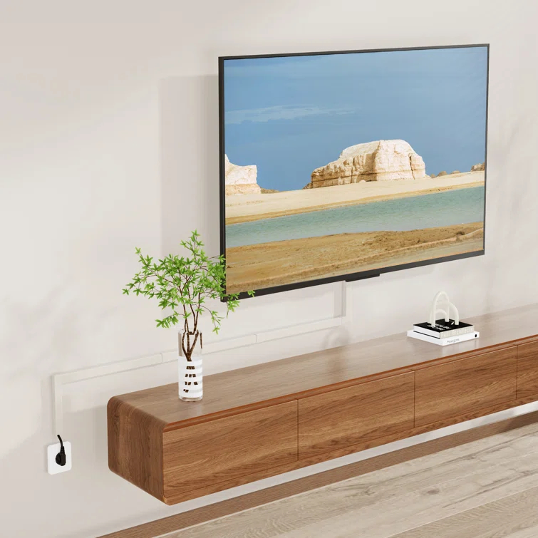 Mount-it Mount-it On-wall Tv Cable Concealer Kit, White