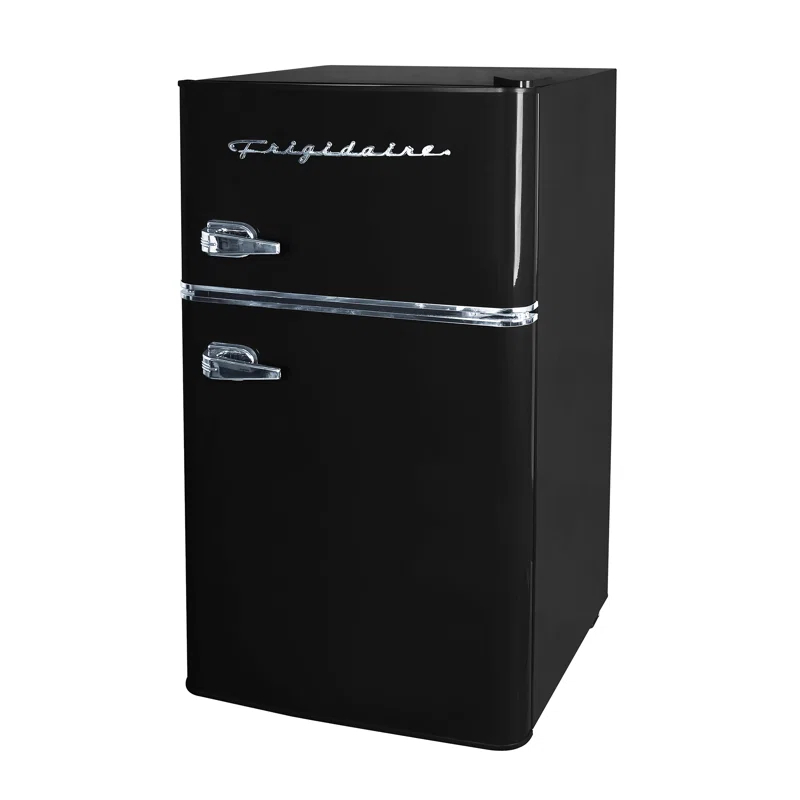 Frigidaire 3.2-Cu Ft. 2-Door Retro Compact Bar Fridge With Freezer And Side Bottle Opener