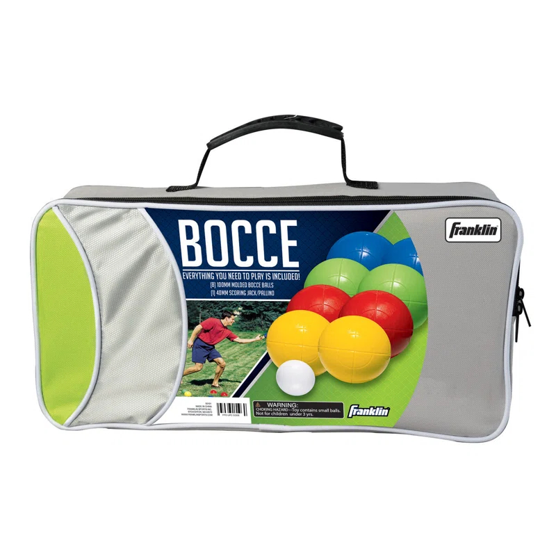 Franklin Sports Intermediate 8 Piece Bocce Ball Set