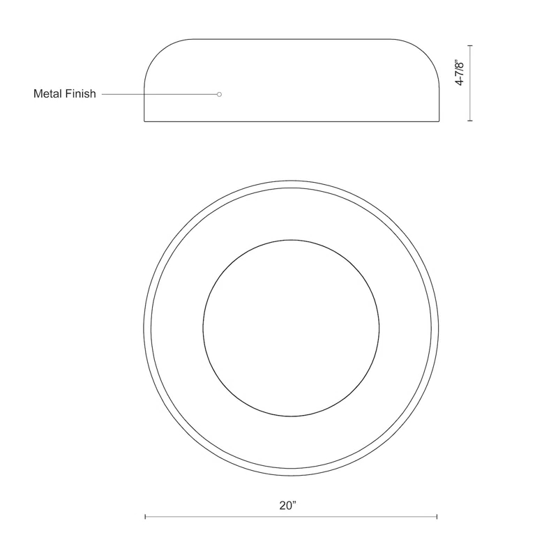 Kuzco Lighting LED Flush Mount