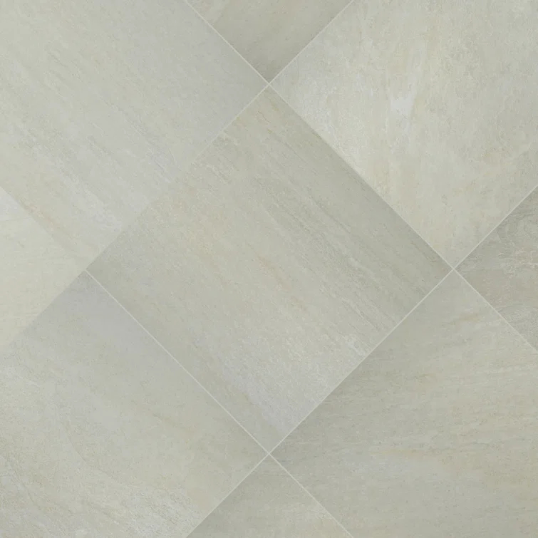 Ackland Lucenta 24 in. x 24 in. Matte Porcelain Stone Look Floor and Wall Tile