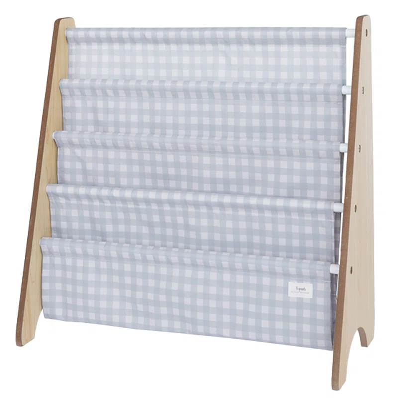 3 Sprouts 3 Sprouts - Book Shelf - Kids Book Rack Organizer  - Baby Room Bookcase