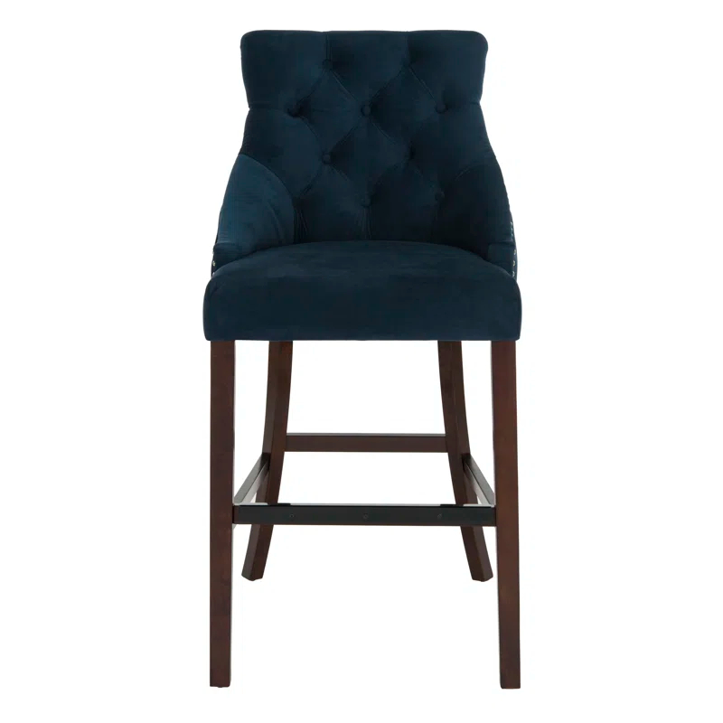 Safavieh Eleni Tufted Wing Back Bar Stool (Set of 2)