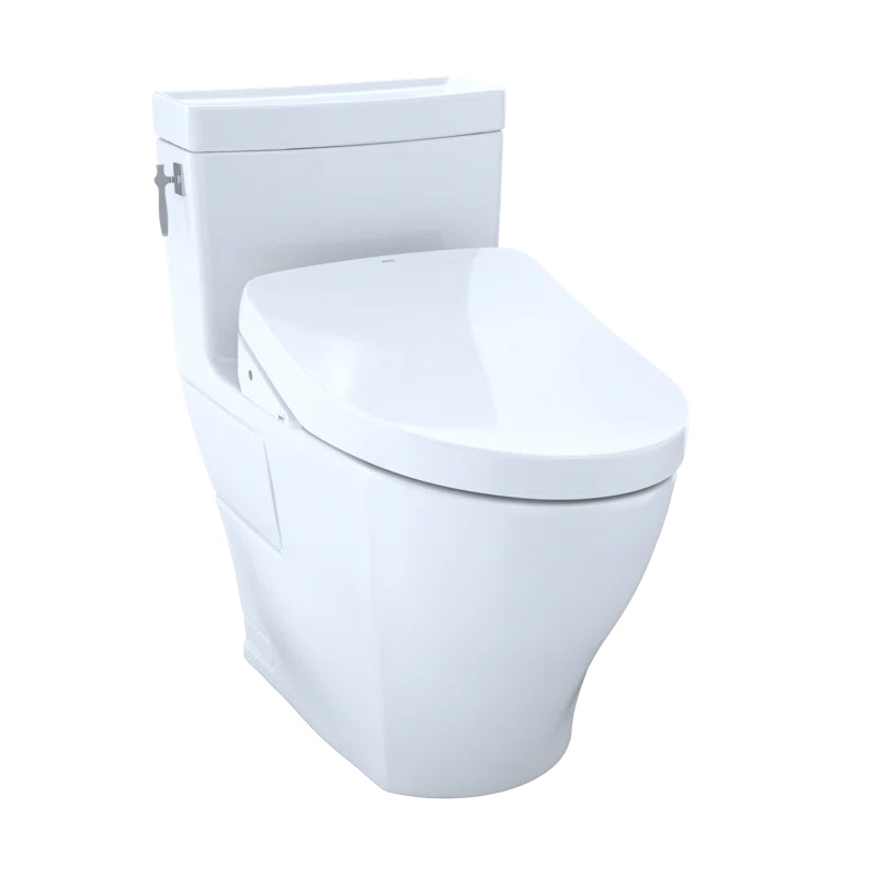 TOTO MW6263046CEFG#01 Aimes® 1.28 GPF Elongated One-Piece Toilet with S500e Electronic Bidet Seat