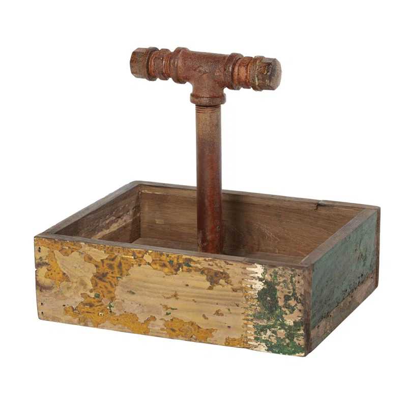 G.E.T. Tabletop Caddies - Wood Condiment Caddy
