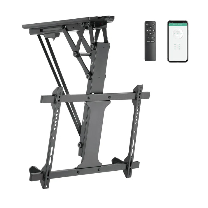 Mount-it Mount-It Black Motorized Ceiling Mount for Screens Holds up to 77 Lb. lbs