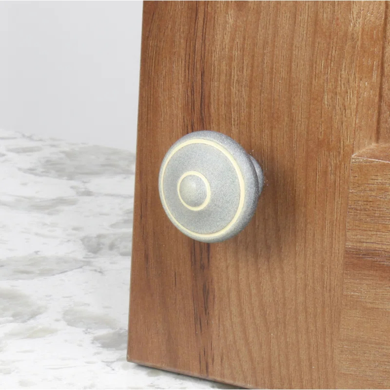 Handpainted Country 1 3/16" Diameter Round Knob