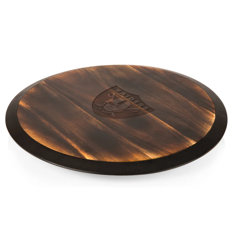Picnic Time Picnic Time Wood Lazy Susan