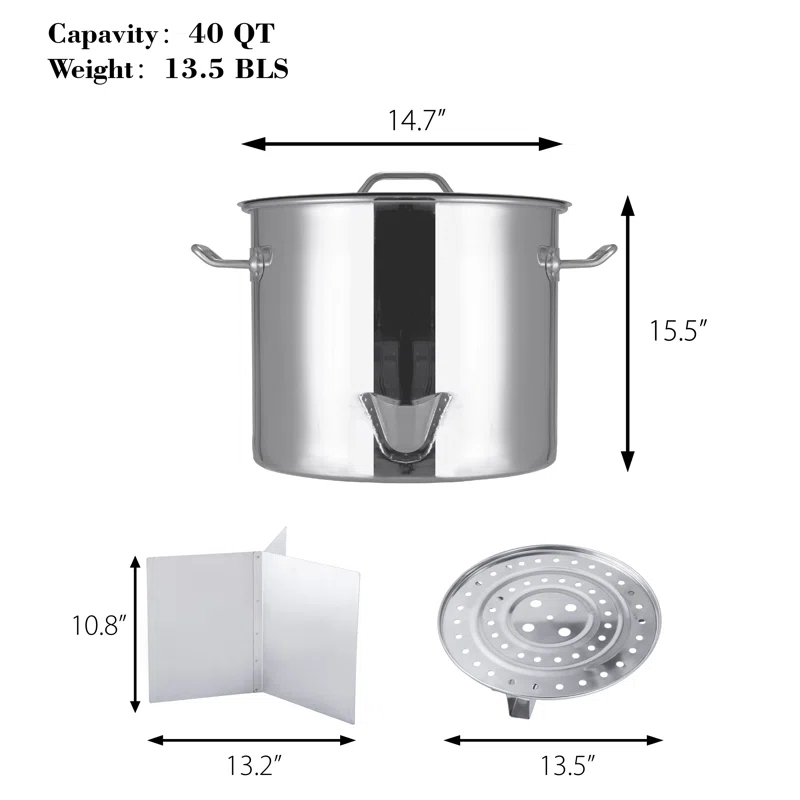 ARC Stainless Steel Pot Set