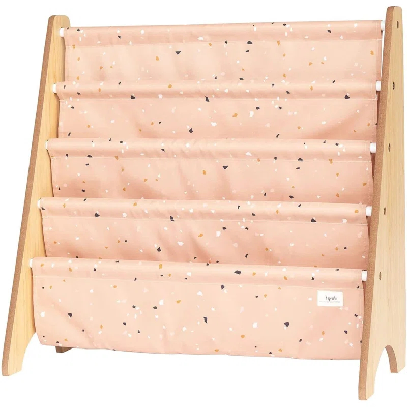 3 Sprouts - Book Shelf - Kids Book Rack Organizer  - Baby Room Bookcase
