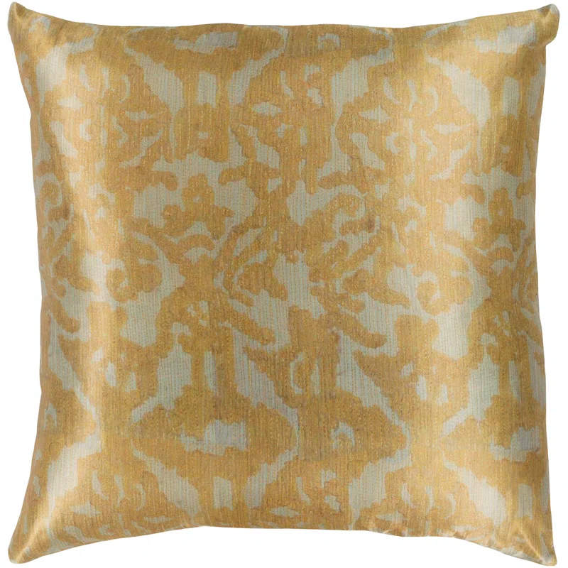 Lambent Damask Throw Pillow