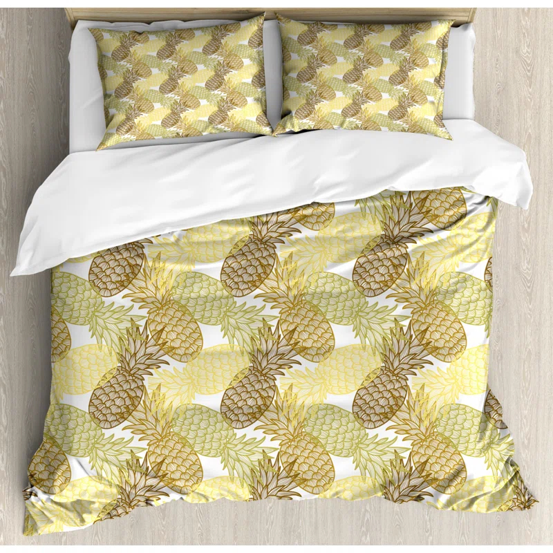 Ambesonne Coastal Duvet Cover Set