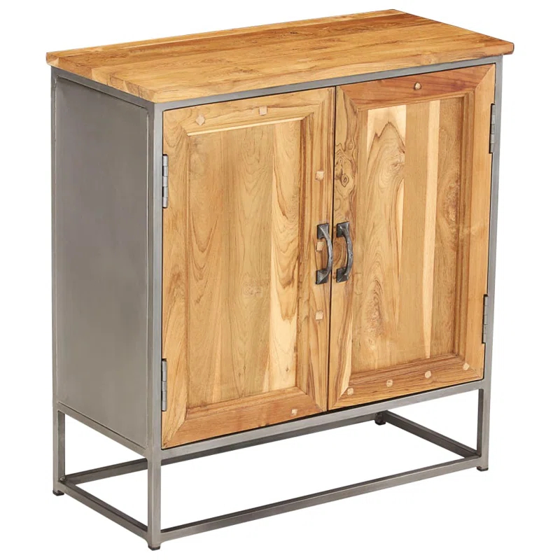 East Urban Home Sideboard Recycled Teak and Steel