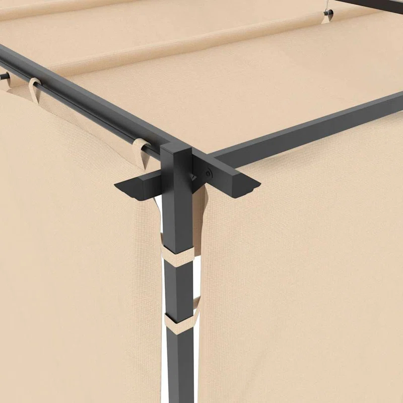 VidaXL 9.84 Ft. W x 9.84 Ft. D Steel Patio Gazebo Gazebo
