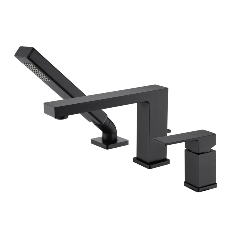 Ultra Faucets UF65847 Rift Deck Tub Filler