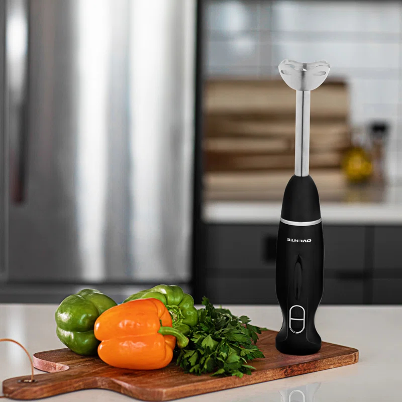 OVENTE Electric Immersion Hand Blender 300 Watt 2 Mixing Speed