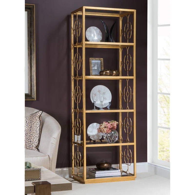 Artistica Home Metal Designs Honeycomb Slim Etagere