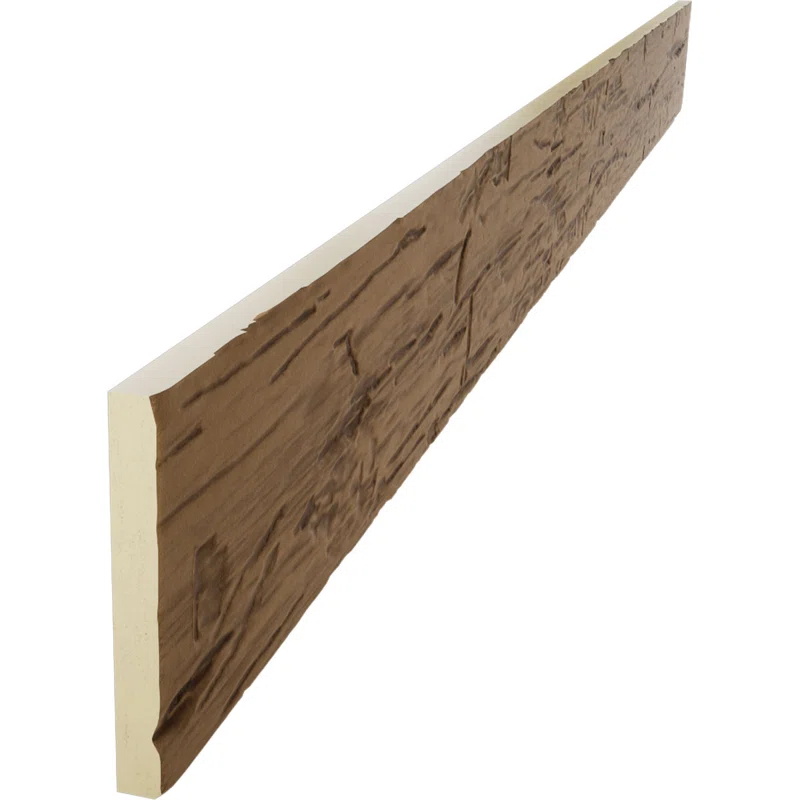 Hand Hewn Endurathane Faux Wood Beam Plank