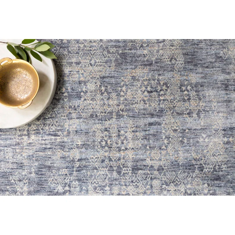 Loloi Rugs Pandora Oriental Dark Blue Area Rug