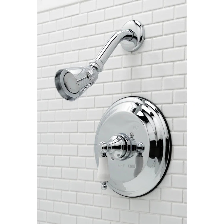 Kingston Brass Kingston Brass Restoration Single-Handle Pressure Balanced Shower Faucet KB3631PLSO