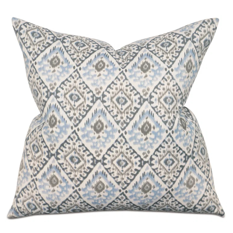 Thom Filicia Home Collection by Eastern Accents Ikat Cotton Throw Pillow