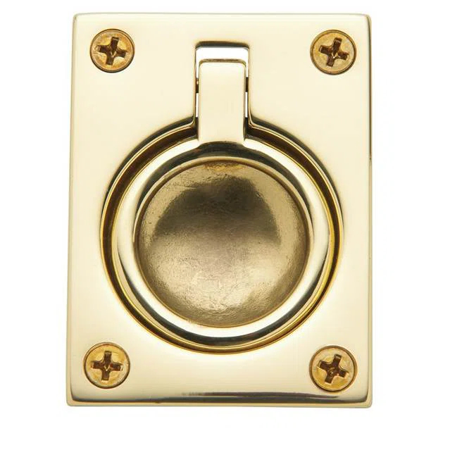 Baldwin Flush Center Ring Pull
