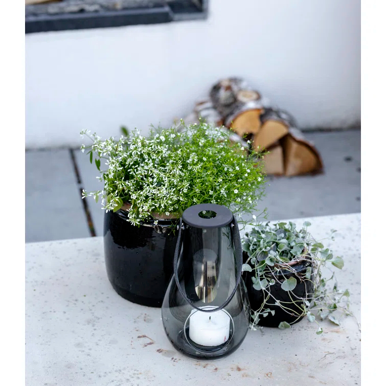 Glass Tabletop Lantern